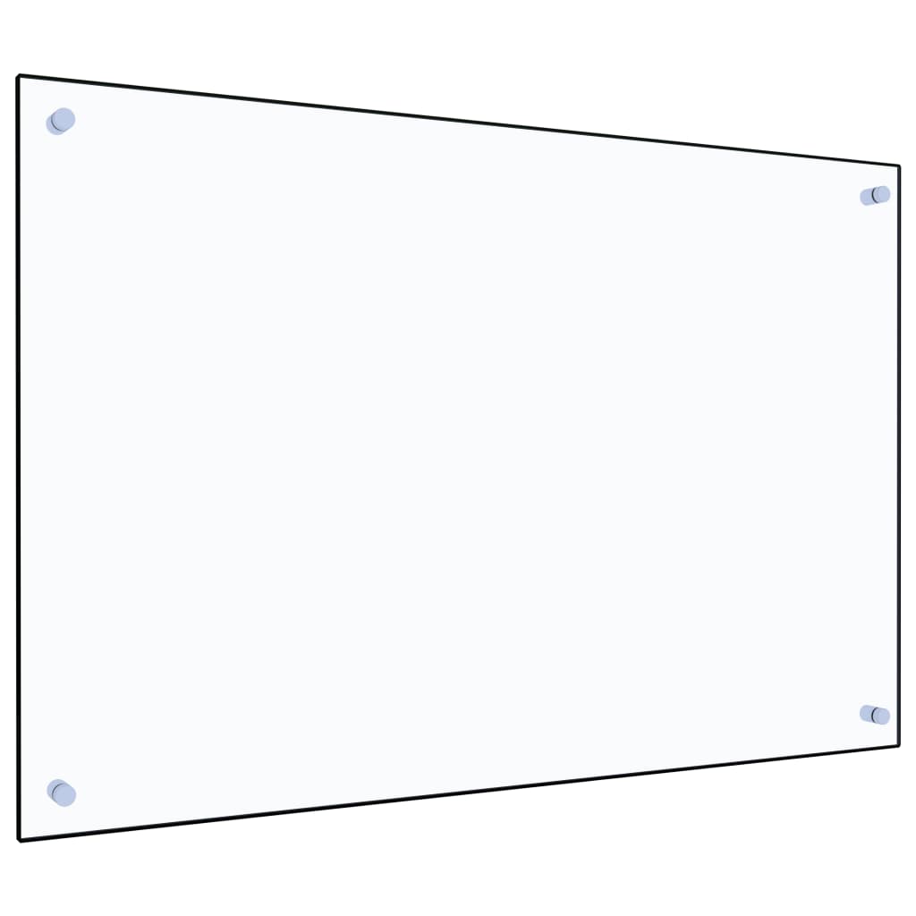 Panou antistropi bucătărie transparent 90x60 cm sticlă securiz. - Lando