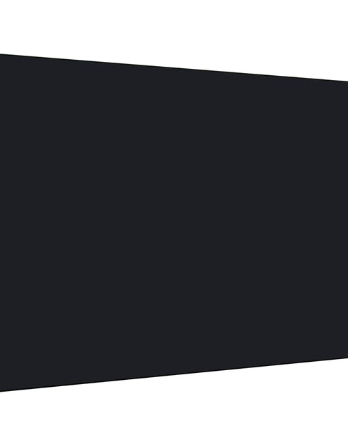 Загрузите изображение в средство просмотра галереи, Panou antistropi de bucătărie, negru 80x50 cm sticlă securizată - Lando
