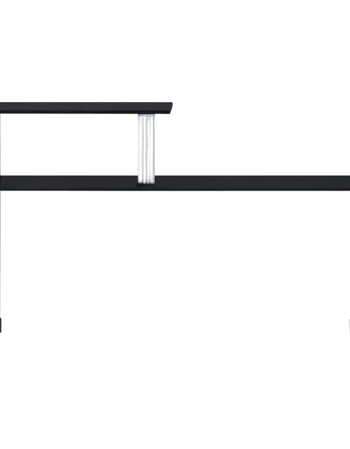 Încărcați imaginea în vizualizatorul Galerie, Raft de bucătărie, negru, 45x16x26 cm, sticlă securizată - Lando
