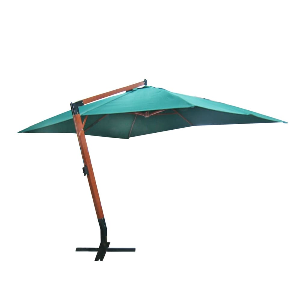 Umbrelă de soare suspendată 300 x 400 cm, Verde Lando - Lando