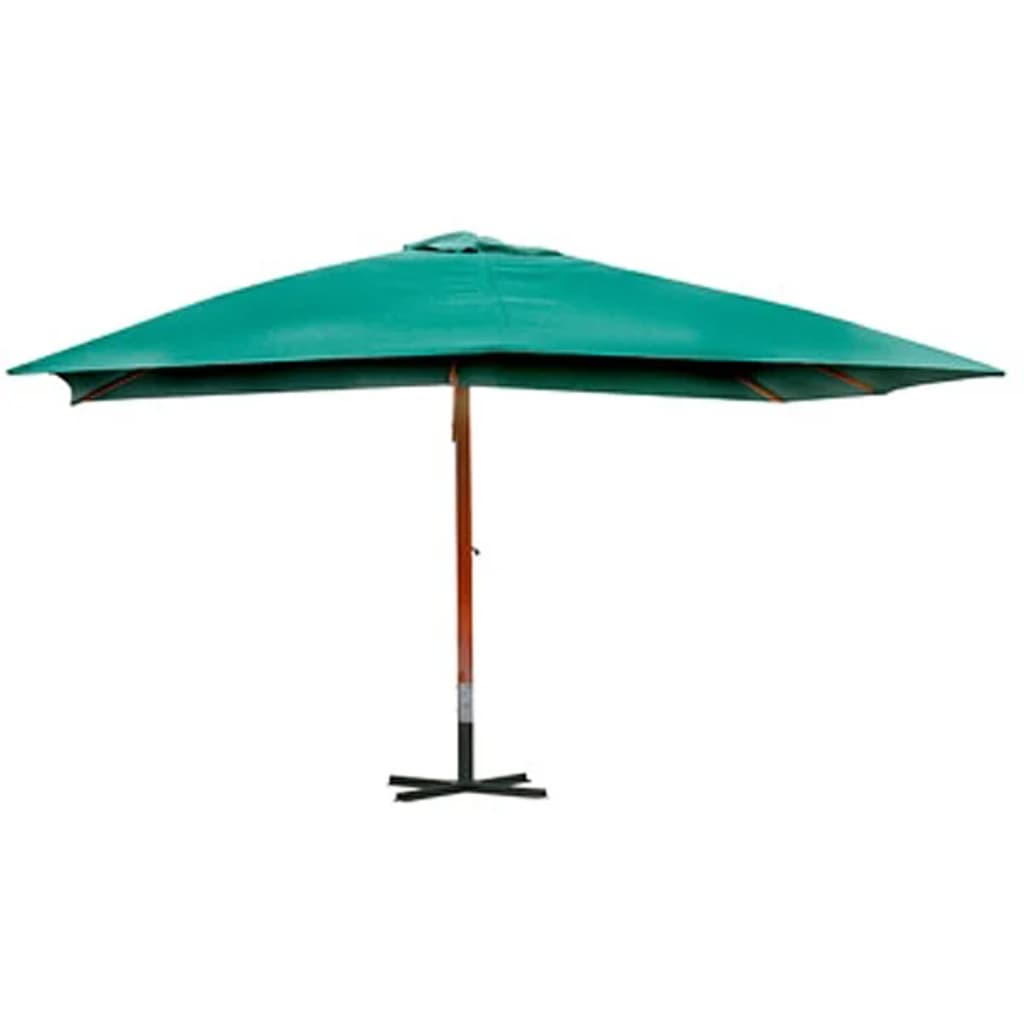 Umbrelă de soare suspendată 300 x 400 cm, Verde Lando - Lando