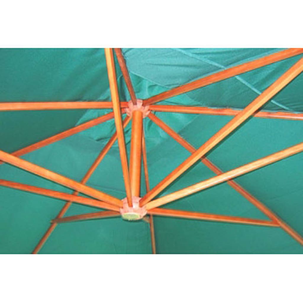 Umbrelă de soare suspendată 300 x 400 cm, Verde Lando - Lando