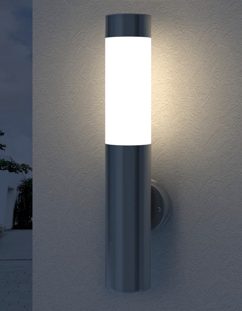 Încărcați imaginea în vizualizatorul Galerie, Lampă RVS rezistentă la apă pentru interior și exterior 11 x 35 cm Lando - Lando
