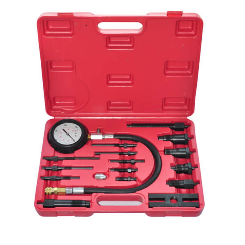 Set tester compresie pentru motor Diesel 17 piese Lando - Lando