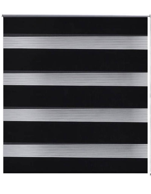 Încărcați imaginea în vizualizatorul Galerie, Jaluzea opacă tip zebră, 40 x 100 cm, negru Lando - Lando
