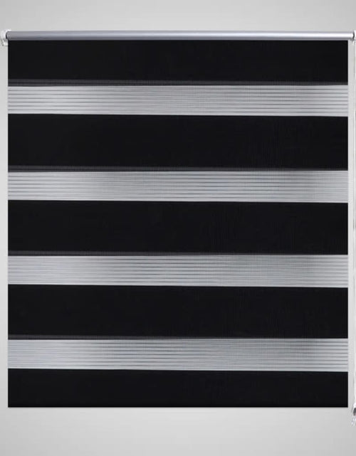 Încărcați imaginea în vizualizatorul Galerie, Jaluzea opacă tip zebră, 40 x 100 cm, negru Lando - Lando
