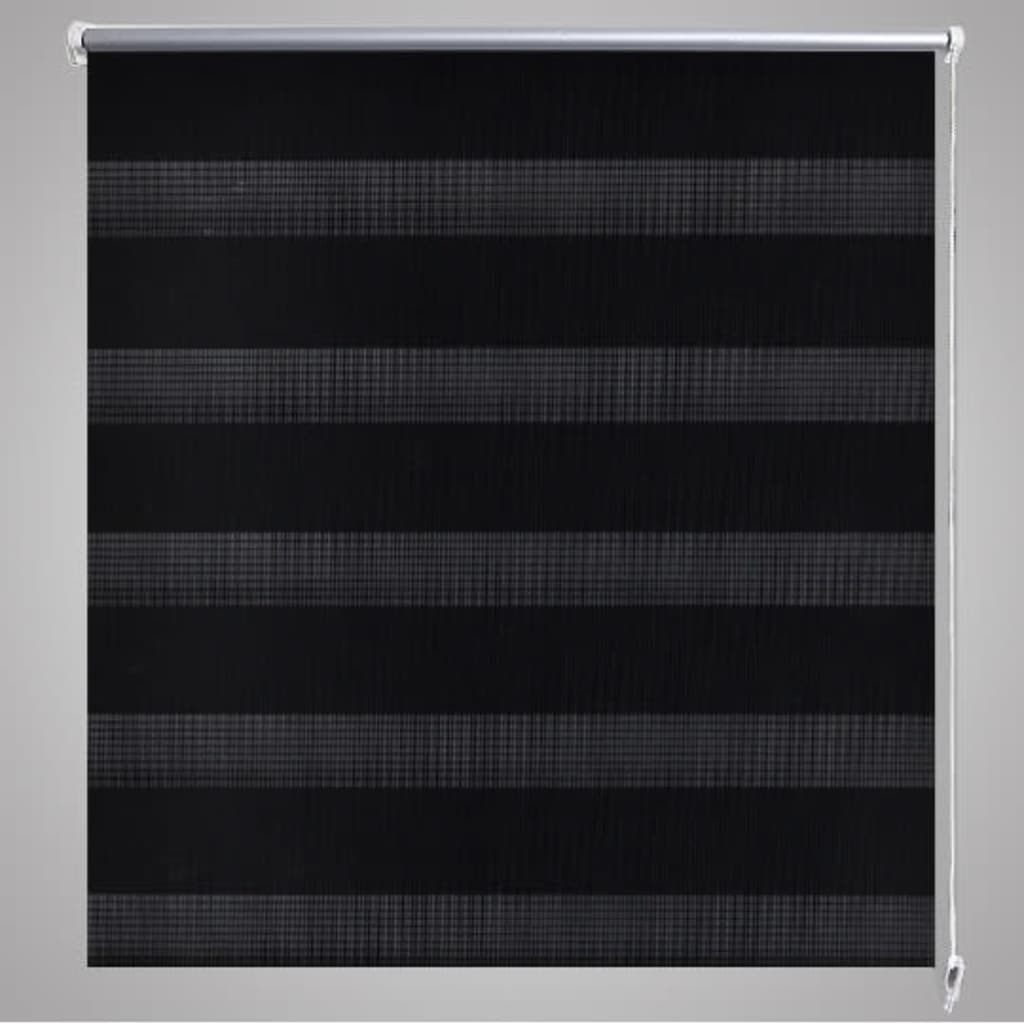 Jaluzea tip zebră, 120 x 230 cm, negru Lando - Lando