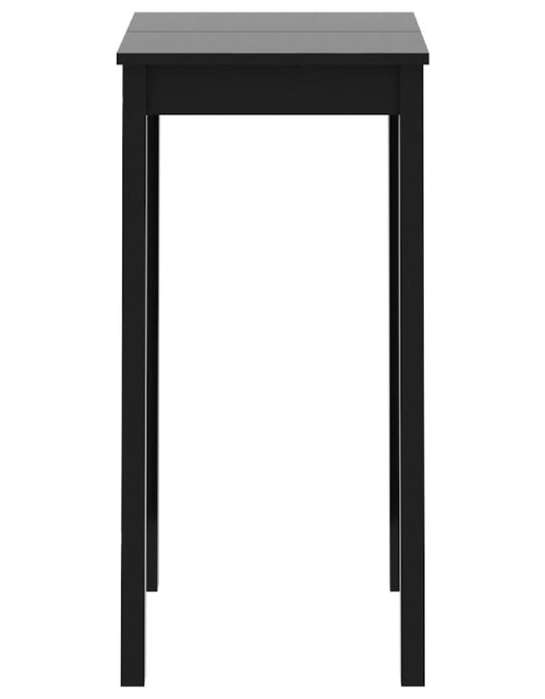 Загрузите изображение в средство просмотра галереи, Masă de bar din MDF, negru, 55 x 55 x 107 cm - Lando
