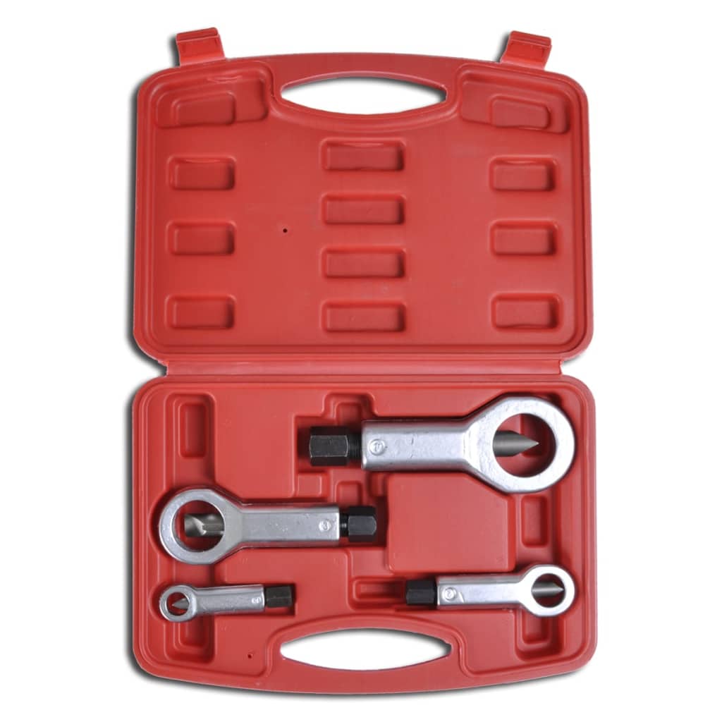 Set extractor piulițe 9mm-27mm de Îndepărtare Piulițe Rotunjite 4 buc Lando - Lando