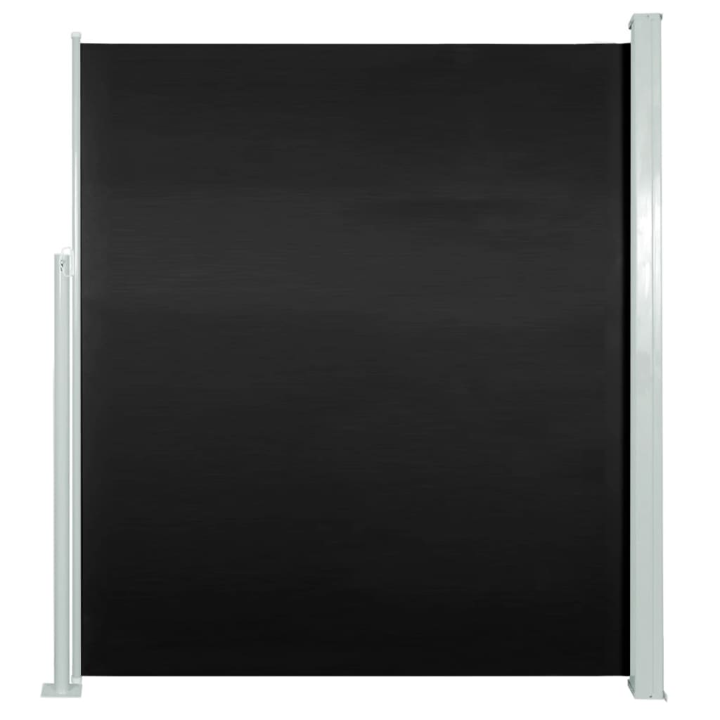 Copertină laterală pentru terasă/curte, negru, 160x300 cm - Lando