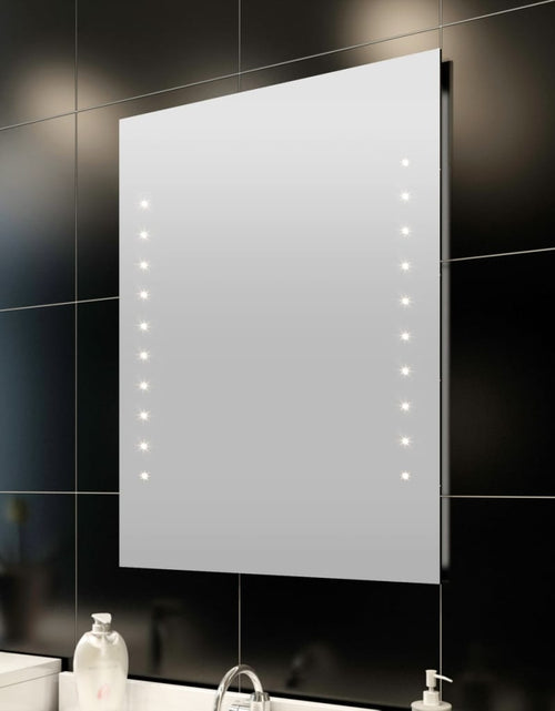 Încărcați imaginea în vizualizatorul Galerie, Oglinda de baie cu lumina LED 60 x 80 cm Lando - Lando
