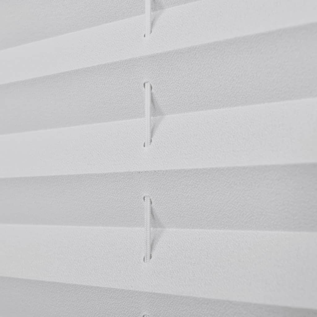 Jaluzea plisse, alb, 100x150 cm, pliuri Lando - Lando