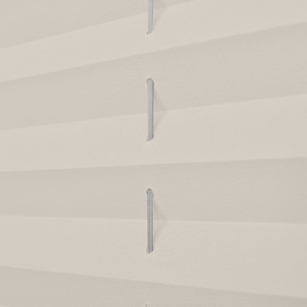 Jaluzea plisată, crem, 70x125 cm - Lando
