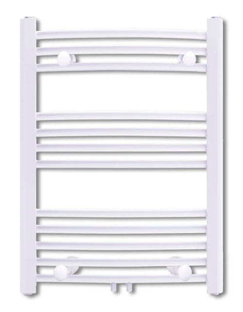 Încărcați imaginea în vizualizatorul Galerie, Radiator port-prosop încălzire centrală baie 500x764 mm curbat Lando - Lando
