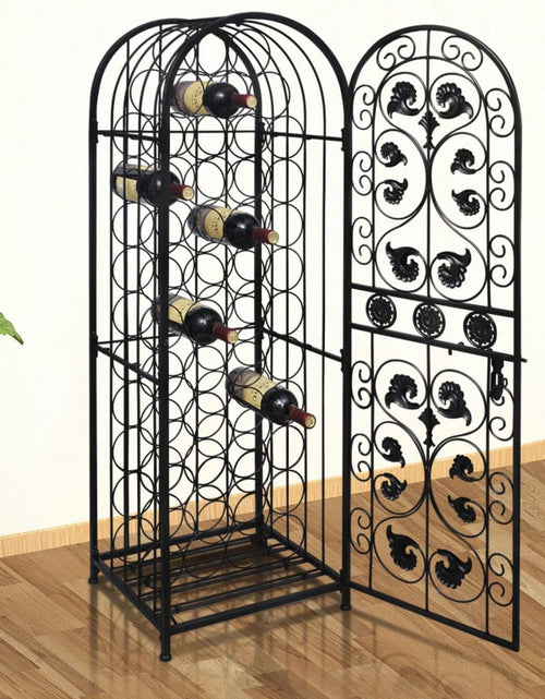 Încărcați imaginea în vizualizatorul Galerie, Suport sticle de vin pentru 45 de sticle, metal - Lando
