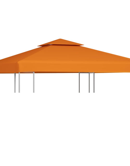 Загрузите изображение в средство просмотра галереи, Copertină rezervă acoperiș pavilion portocaliu 3x3 m 310 g/m² Lando - Lando
