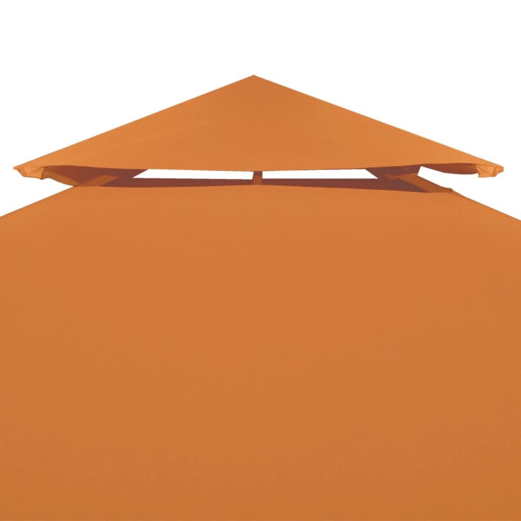 Copertină rezervă acoperiș pavilion portocaliu 3x3 m 310 g/m² Lando - Lando