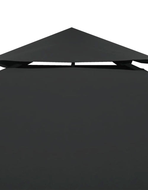 Încărcați imaginea în vizualizatorul Galerie, Copertină rezervă acoperiș pavilion gri închis 3x3 m 310 g/m² Lando - Lando
