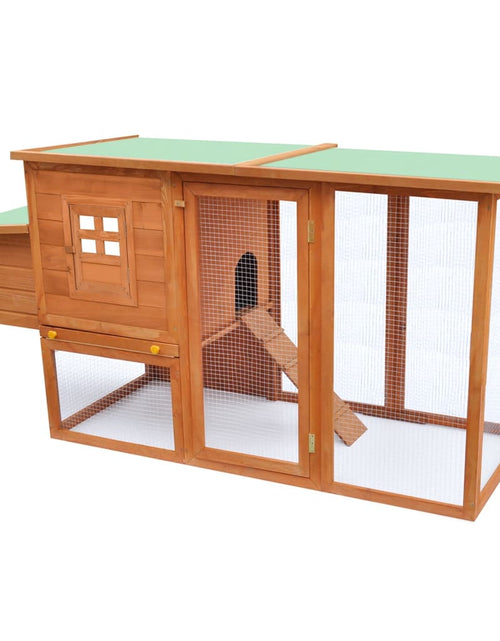 Încărcați imaginea în vizualizatorul Galerie, Coteț de păsări pentru exterior adăpost găini cu 1 cuibar lemn Lando - Lando

