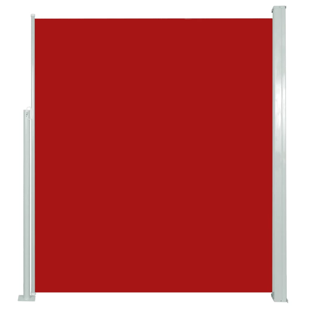 Copertină laterală pentru terasă/curte, roșu, 160x300 cm - Lando