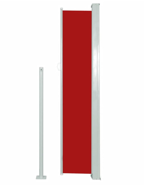 Загрузите изображение в средство просмотра галереи, Copertină laterală pentru terasă/curte, roșu, 160x300 cm - Lando
