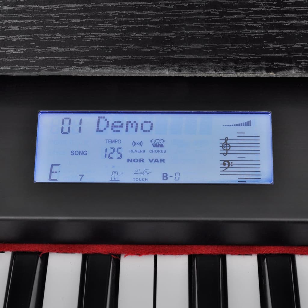 Pian electronic/pian digital cu 88 clape și stativ partituri Lando - Lando