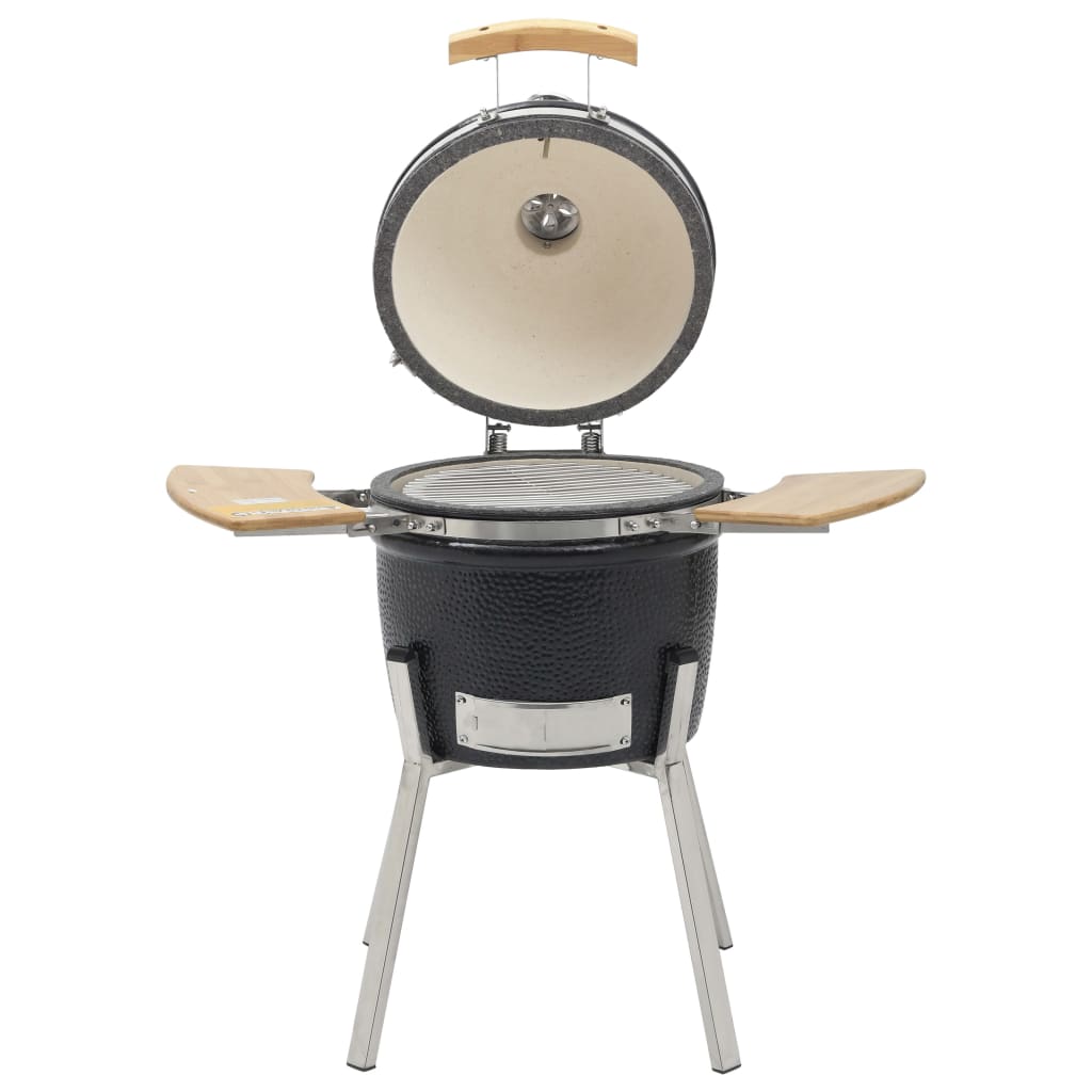 Grătar cu afumătoare Kamado, 76 cm, ceramică Lando - Lando