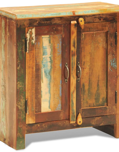 Загрузите изображение в средство просмотра галереи, Dulap din lemn masiv reciclat cu 2 uși, vintage - Lando
