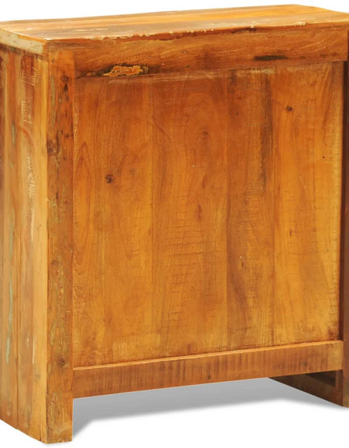 Încărcați imaginea în vizualizatorul Galerie, Dulap din lemn masiv reciclat cu 2 uși, vintage - Lando
