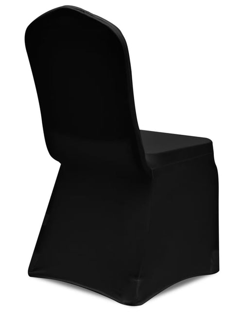 Загрузите изображение в средство просмотра галереи, Husă de scaun elastică, 6 buc., negru Lando - Lando
