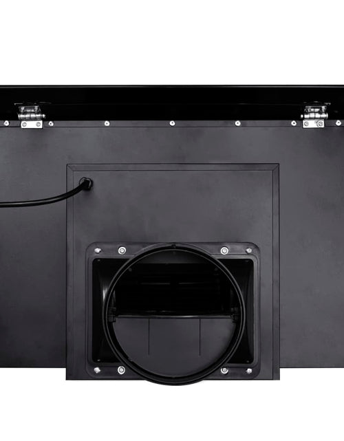 Încărcați imaginea în vizualizatorul Galerie, Hotă de bucătărie, negru, 600 mm, sticlă securizată, cu afișaj Lando - Lando
