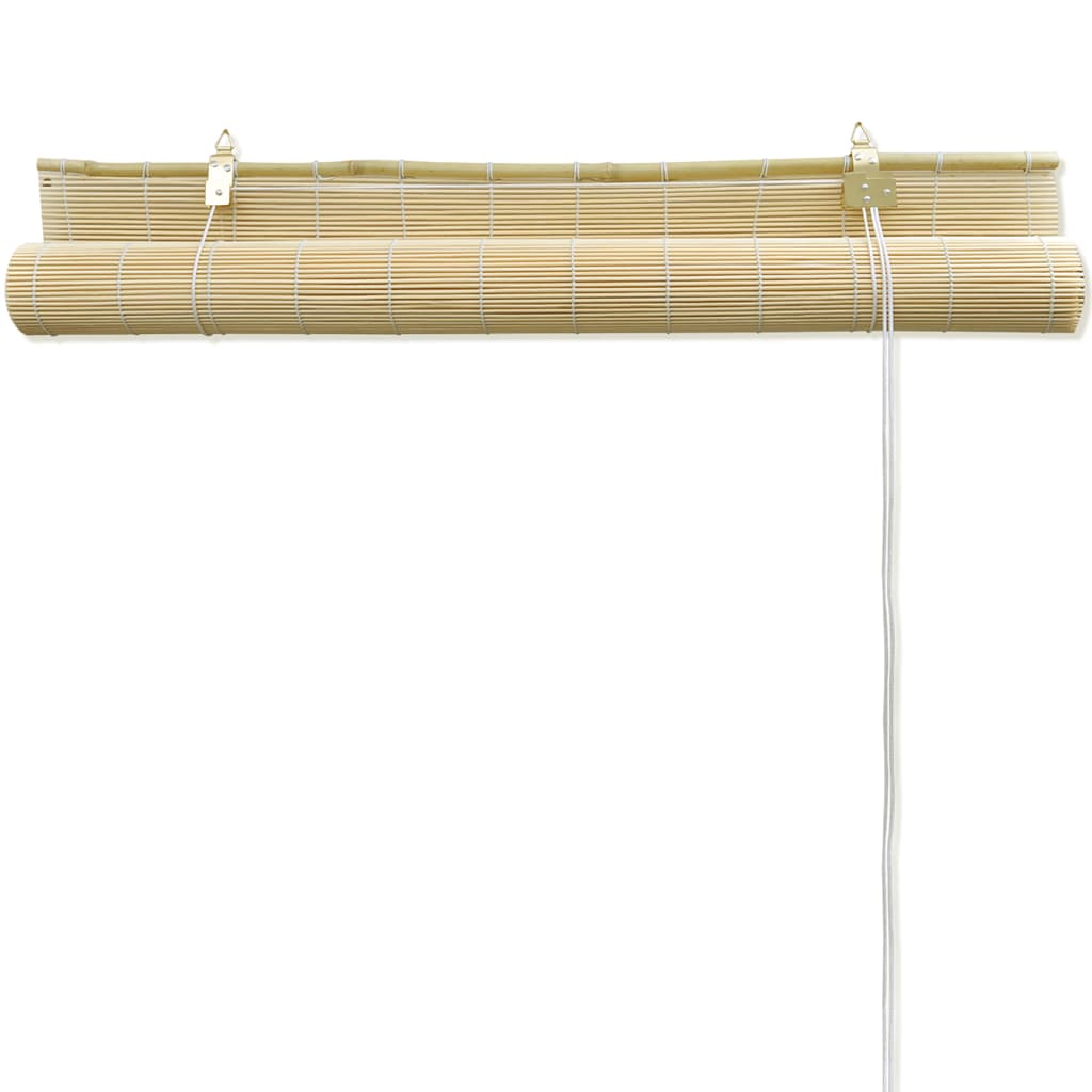 Jaluzele rulabile, 140 x 160 cm, bambus natural Lando - Lando