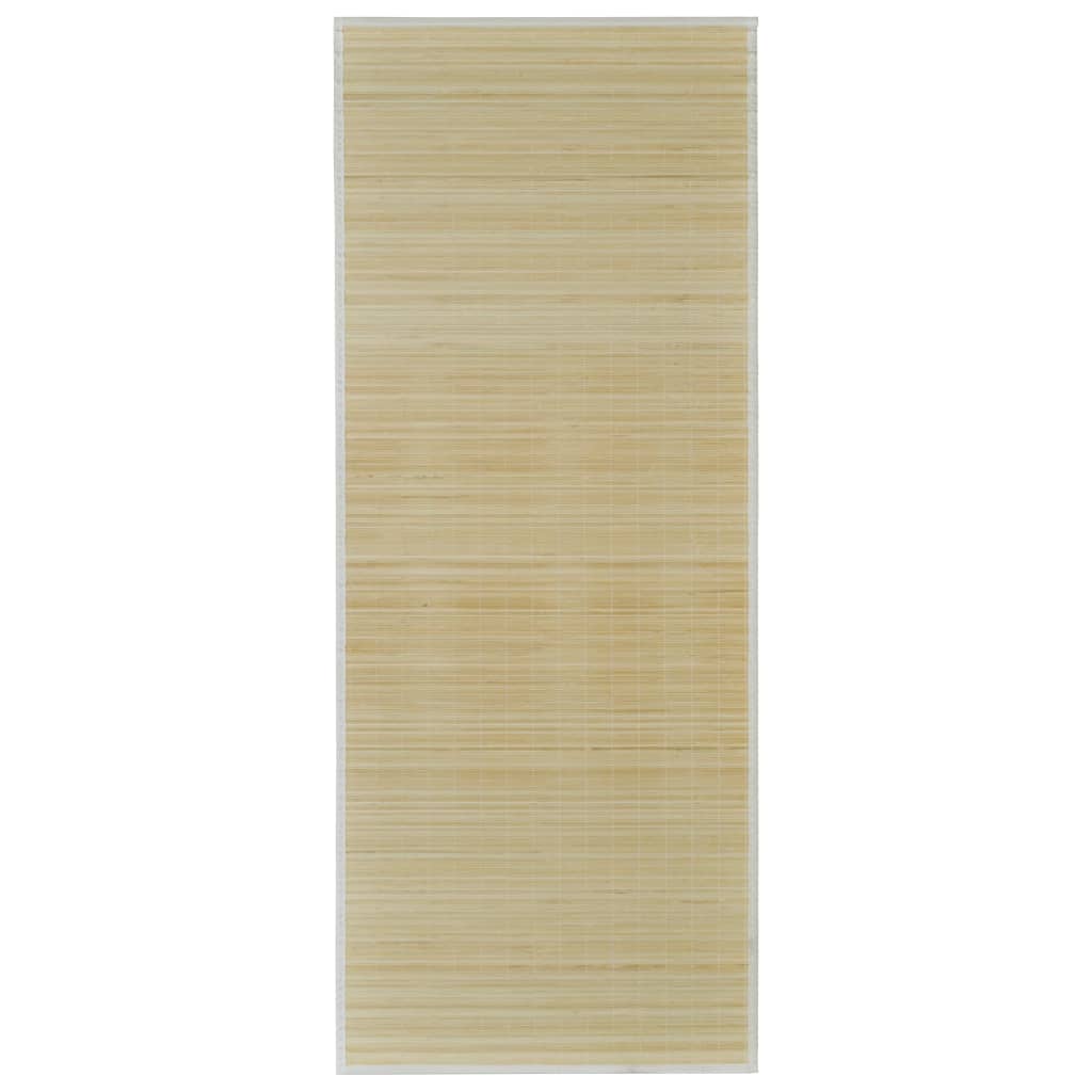 Covor dreptunghiular din bambus natural 80 x 200 cm Lando - Lando