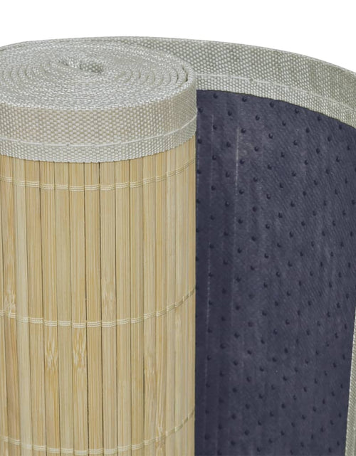 Загрузите изображение в средство просмотра галереи, Covor dreptunghiular din bambus natural 80 x 200 cm Lando - Lando

