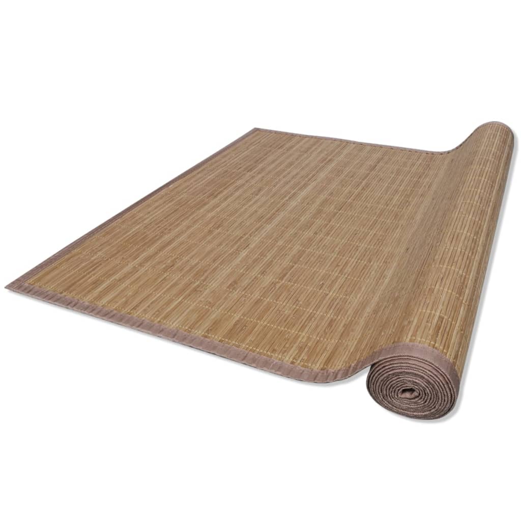 Covor dreptunghiular din bambus natural, 120 x 180 cm Lando - Lando