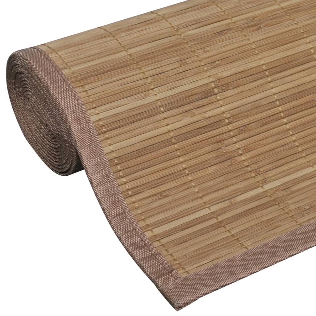 Covor dreptunghiular din bambus natural, 120 x 180 cm Lando - Lando