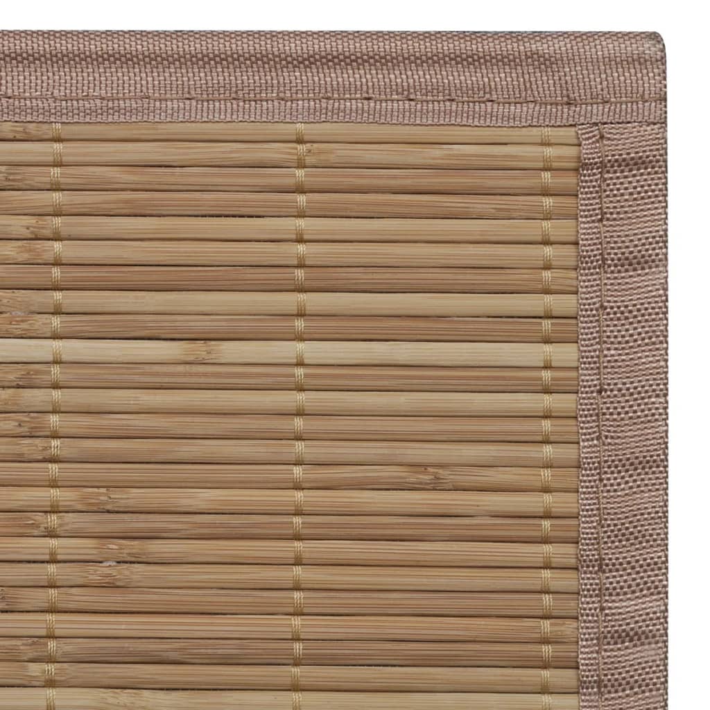 Covor dreptunghiular din bambus natural, 120 x 180 cm Lando - Lando