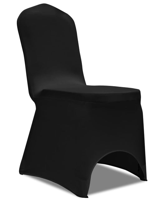 Încărcați imaginea în vizualizatorul Galerie, Husă de scaun elastică, 50 buc., negru Lando - Lando
