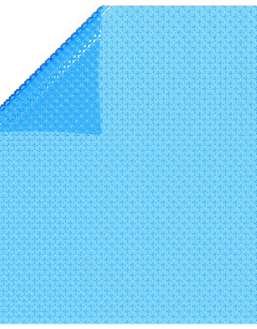 Загрузите изображение в средство просмотра галереи, Prelată pentru piscină dreptunghiulară, 260 x 160 cm, PE albastru Lando - Lando
