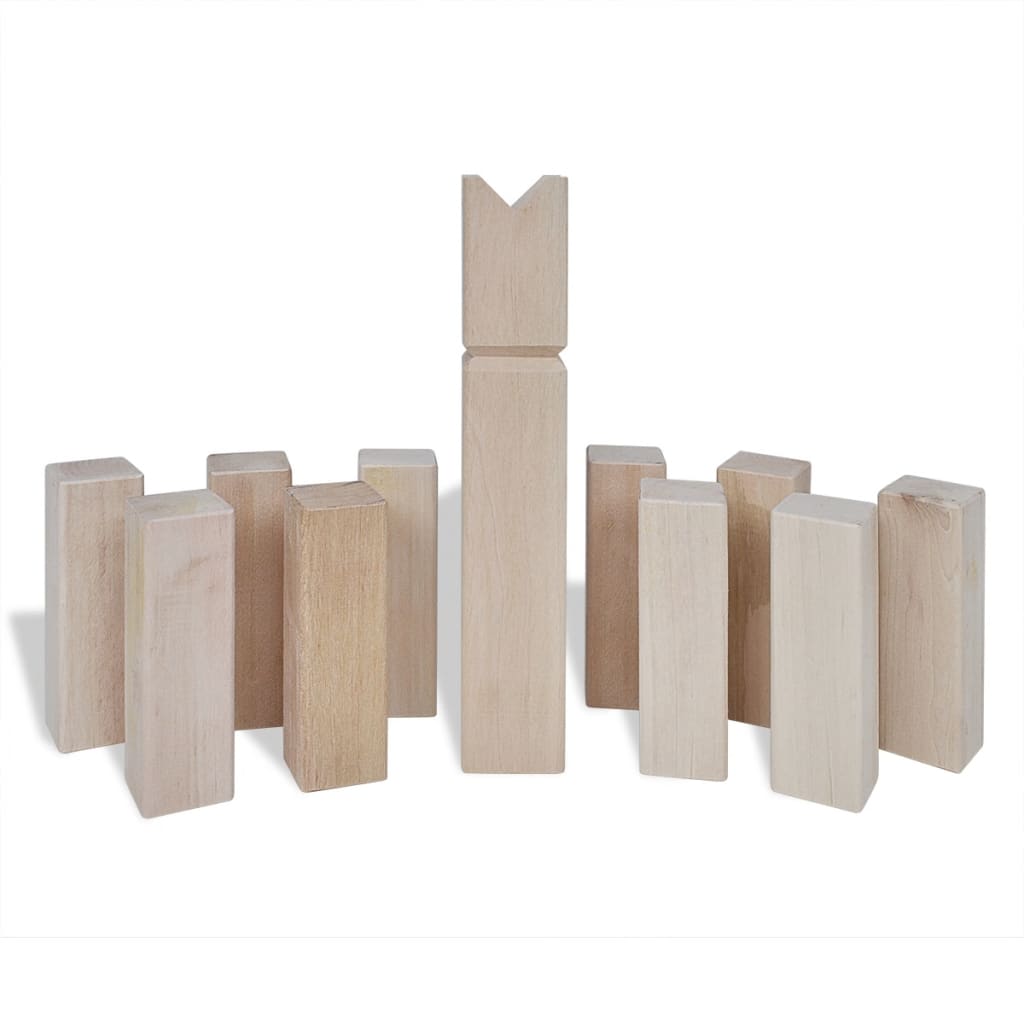 Set de joc Kubb din lemn Lando - Lando