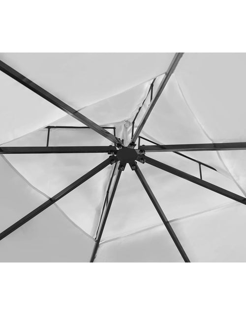 Încărcați imaginea în vizualizatorul Galerie, Pavilion cu acoperiș, alb-crem, 3 x 3 m. Lando - Lando
