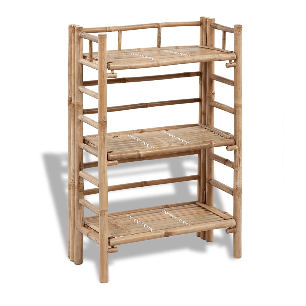 41494 3-tier Bamboo Plant Rack Lando - Lando