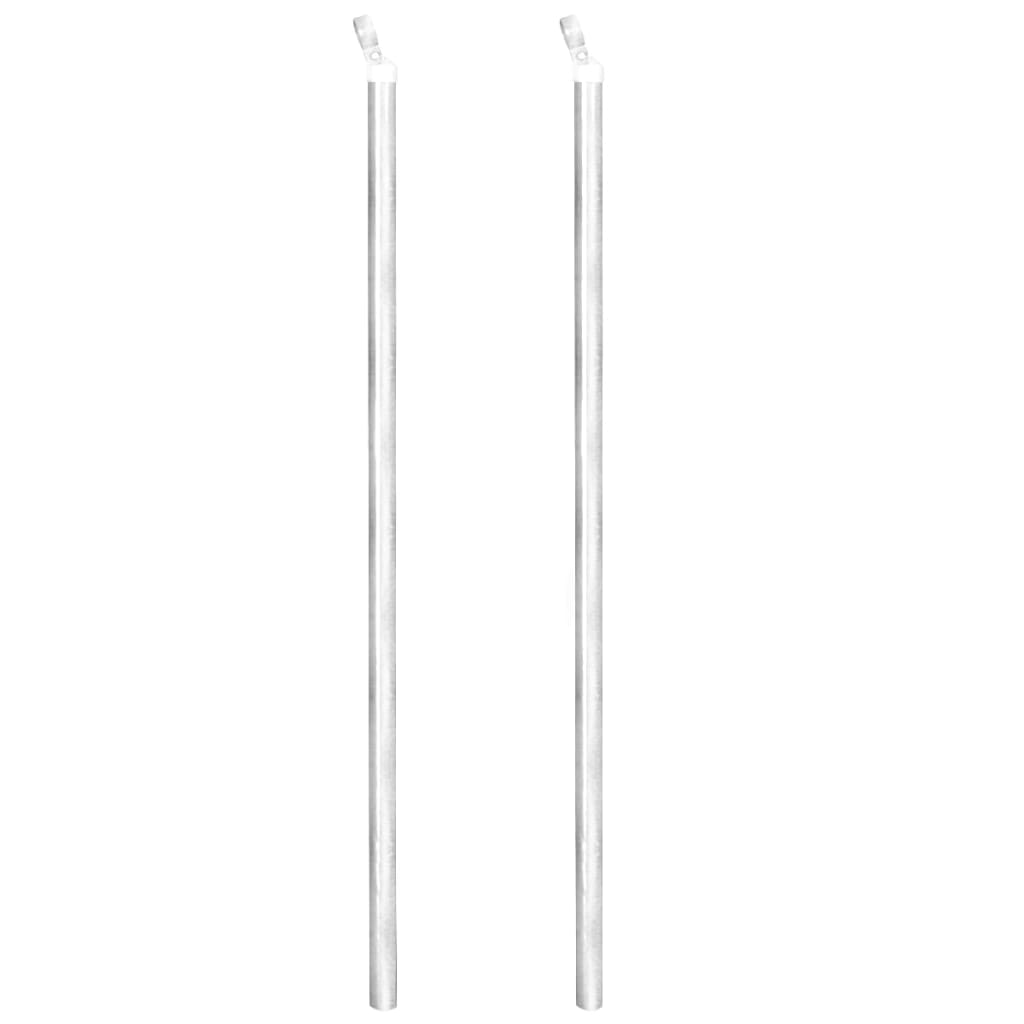 Lando-Gard din plasă cu stâlpi și țăruși, 25 x 1 m, oțel galvanizat- lando.md