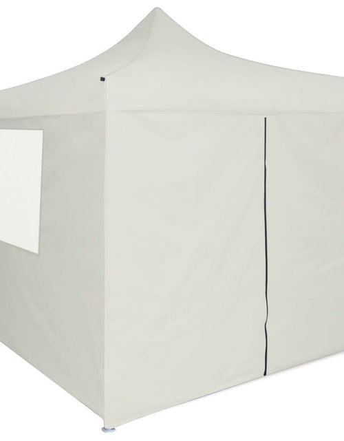 Încărcați imaginea în vizualizatorul Galerie, 41464 Cream Foldable Tent 3 x 3 m with 4 Walls Lando - Lando
