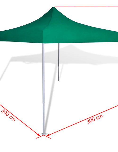 Încărcați imaginea în vizualizatorul Galerie, 41467 Green Foldable Tent 3 x 3 m Lando - Lando
