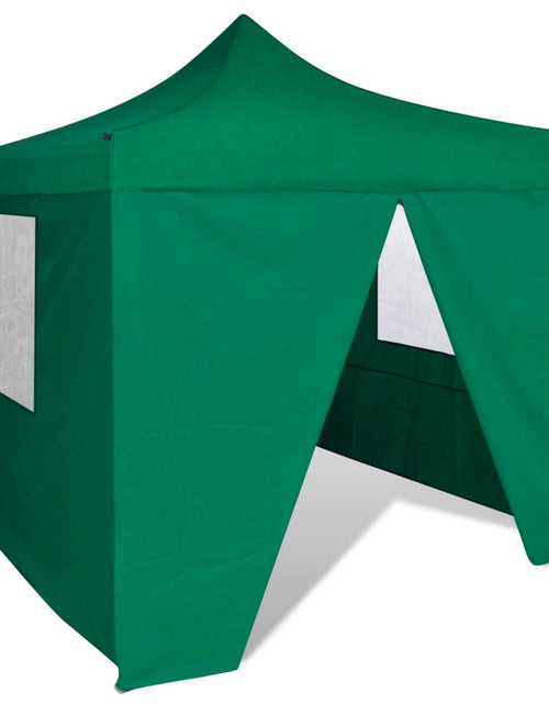 Загрузите изображение в средство просмотра галереи, 41468 Green Foldable Tent 3 x 3 m with 4 Walls Lando - Lando
