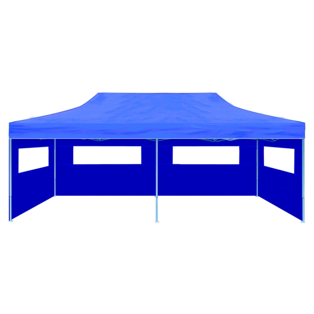 Cort de petrecere pliabil de tip pop-up, albastru, 3 x 6 m Lando - Lando