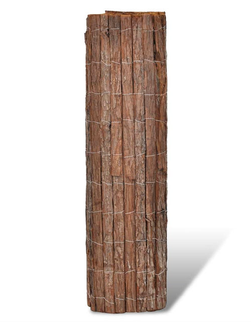 Încărcați imaginea în vizualizatorul Galerie, Gard din scoarță de copac, 400 x 100 cm Lando - Lando
