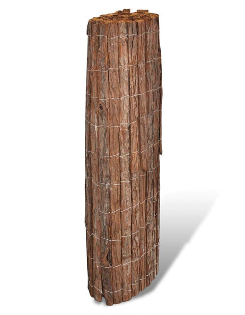 Încărcați imaginea în vizualizatorul Galerie, Gard din scoarță de copac, 400 x 100 cm Lando - Lando
