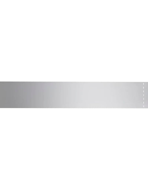 Încărcați imaginea în vizualizatorul Galerie, Set gard gazon plăci flexibile 5 buc. 100x14 cm oțel zincat Lando - Lando
